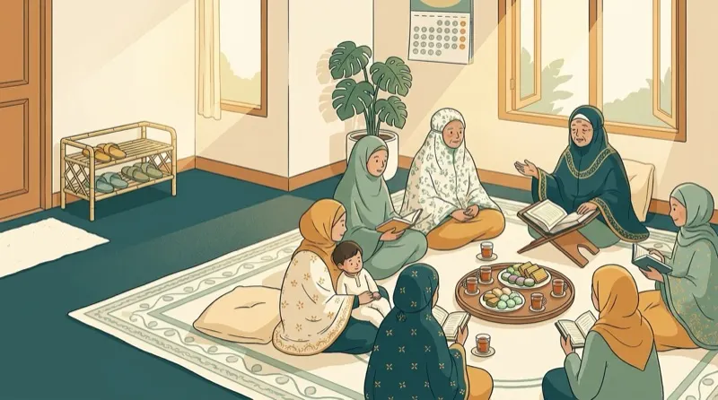 Ilustrasi pengajian